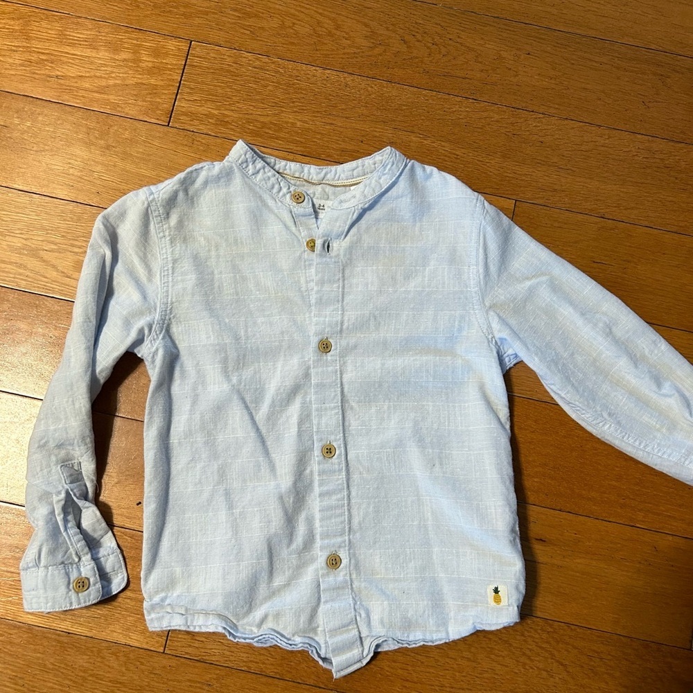 Zara boys Button down dress shirt